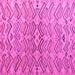 Square Machine Washable Abstract Pink Modern Rug, wshabs5343pnk