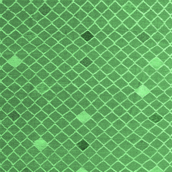 Machine Washable Abstract Emerald Green Modern Area Rugs, wshabs5344emgrn