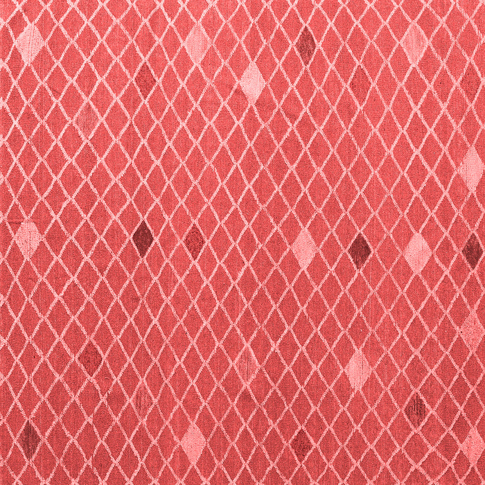 Machine Washable Abstract Red Modern Rug, wshabs5344red