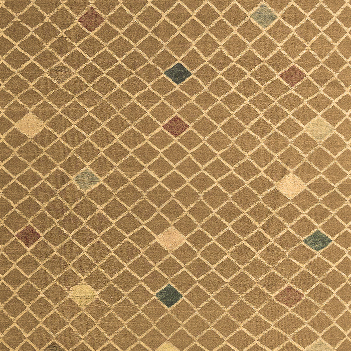 Abstract Brown Modern Rug, abs5344brn