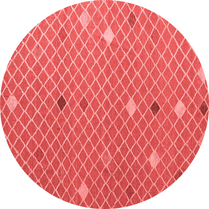 Machine Washable Abstract Red Modern Rug, wshabs5344red
