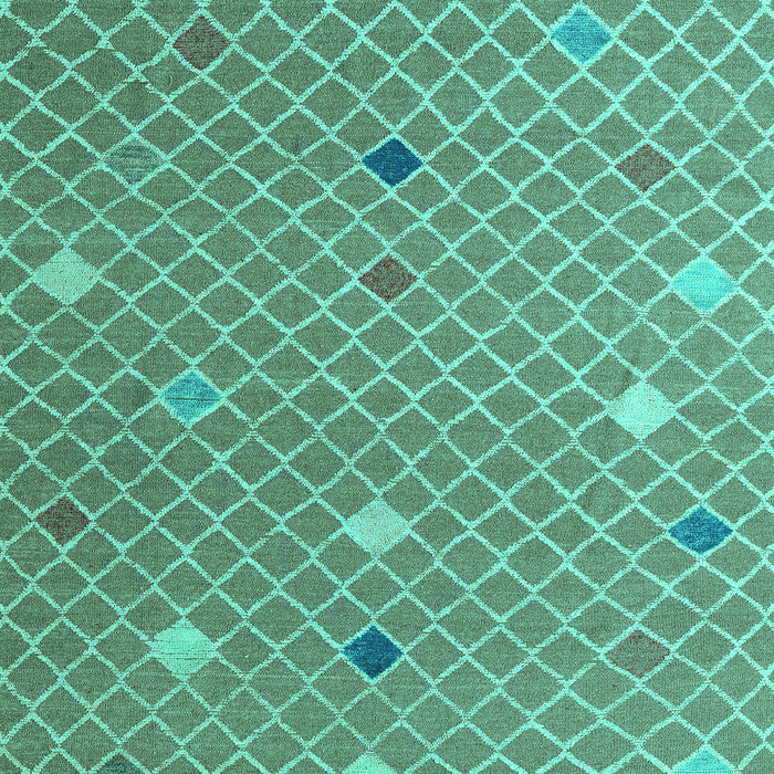 Abstract Turquoise Modern Rug, abs5344turq