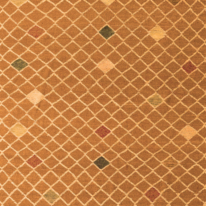 Abstract Orange Modern Rug, abs5344org