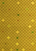 Abstract Yellow Modern Rug, abs5344yw