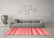 Modern Red Washable Rugs