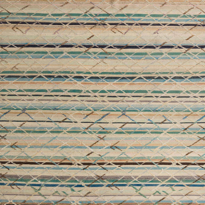 Square Abstract Khaki Green Modern Rug, abs5345