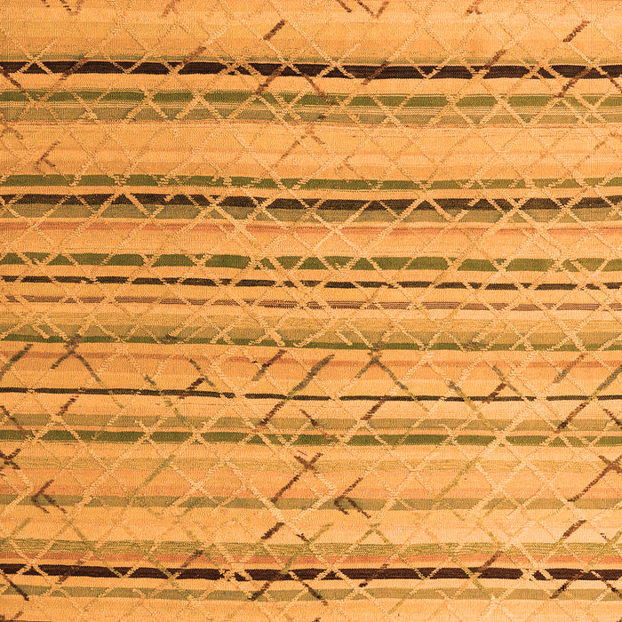 Machine Washable Abstract Orange Modern Area Rugs, wshabs5345org