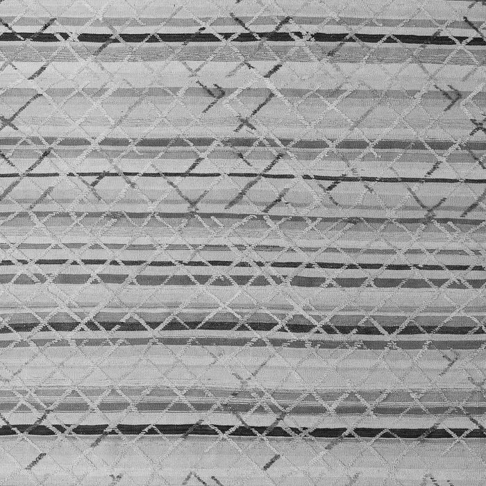 Machine Washable Abstract Gray Modern Rug, wshabs5345gry