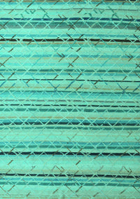 Abstract Turquoise Modern Rug, abs5345turq