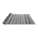 Sideview of Abstract Gray Modern Rug, abs5345gry