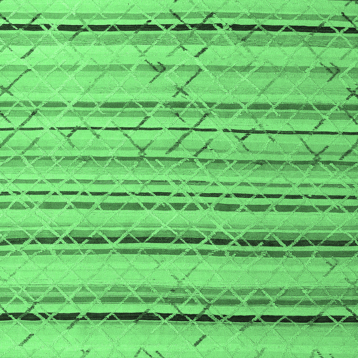 Machine Washable Abstract Emerald Green Modern Area Rugs, wshabs5345emgrn