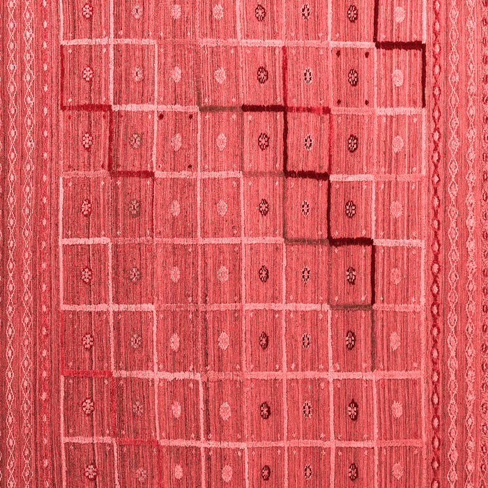 Abstract Red Modern Rug, abs5346red