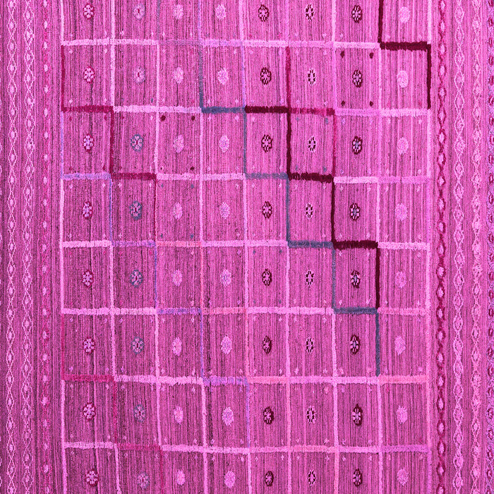 Square Abstract Pink Modern Rug, abs5346pnk