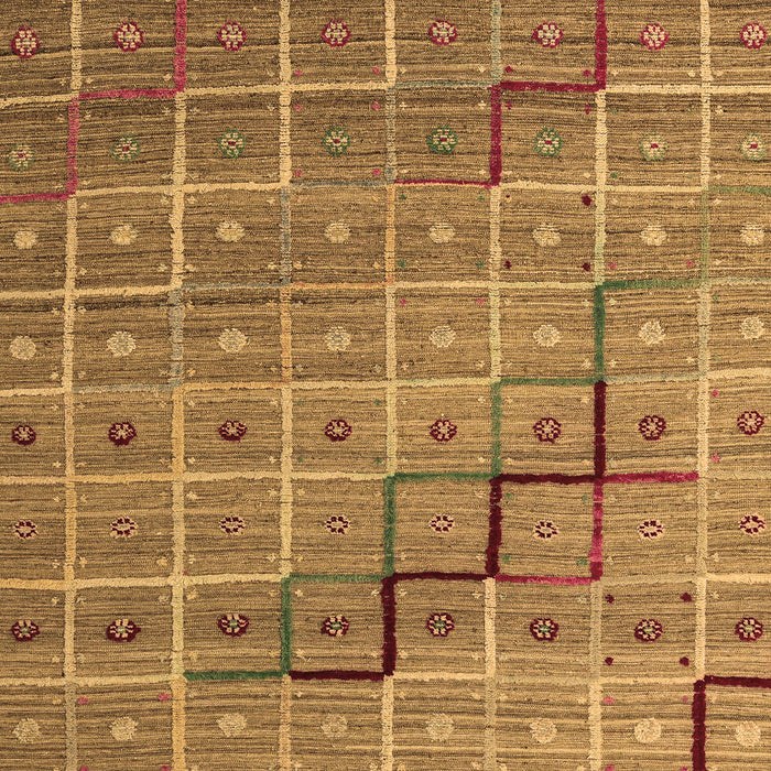 Abstract Brown Modern Rug, abs5346brn