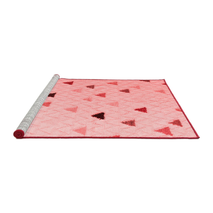 Modern Red Washable Rugs