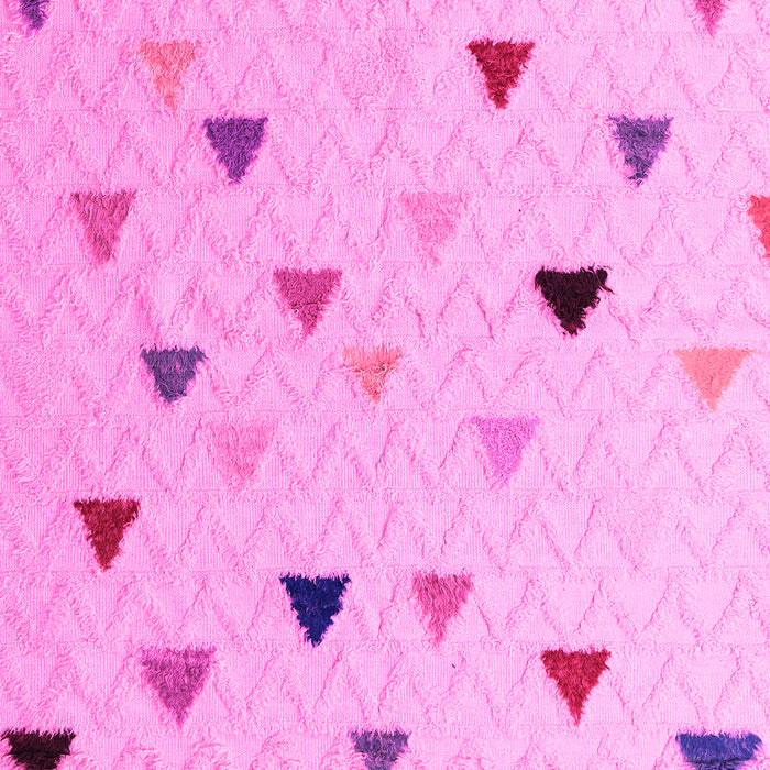 Solid Pink Modern Rug, abs5347pnk