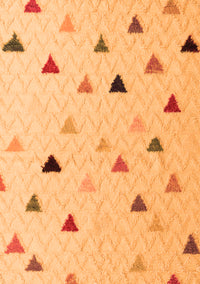 Solid Orange Modern Rug, abs5347org