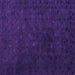 Square Machine Washable Abstract Purple Modern Area Rugs, wshabs5348pur