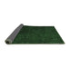 Sideview of Abstract Emerald Green Modern Rug, abs5348emgrn