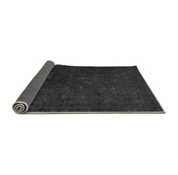 Sideview of Abstract Gray Modern Rug, abs5348gry