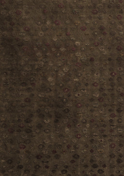 Abstract Brown Modern Rug, abs5348brn