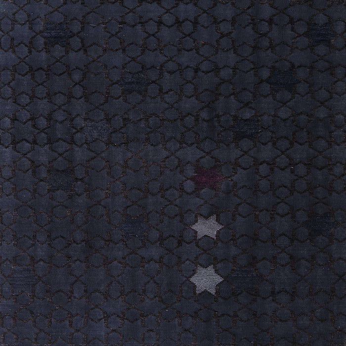 Square Abstract Mid Gray Modern Rug, abs5349