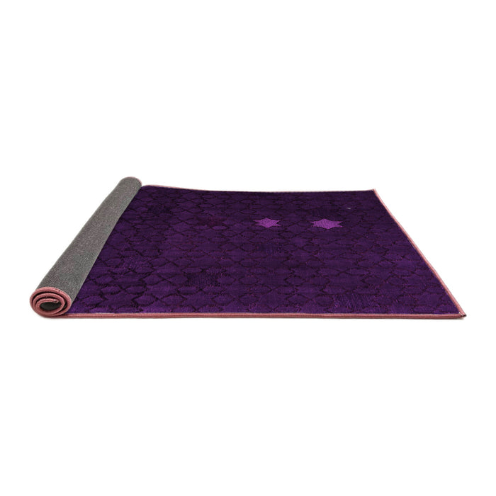 Sideview of Abstract Pink Modern Rug, abs5349pnk