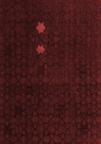 Abstract Red Modern Rug, abs5349red