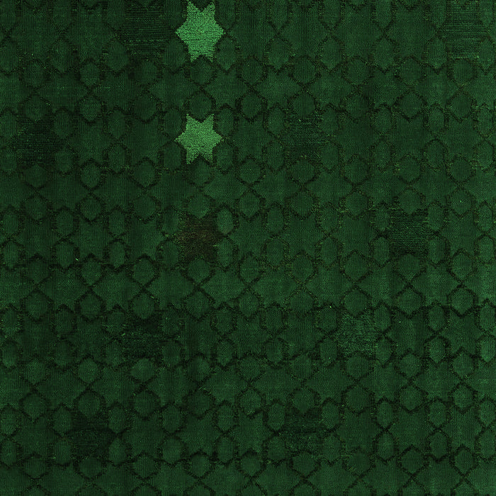 Abstract Green Modern Rug, abs5349grn