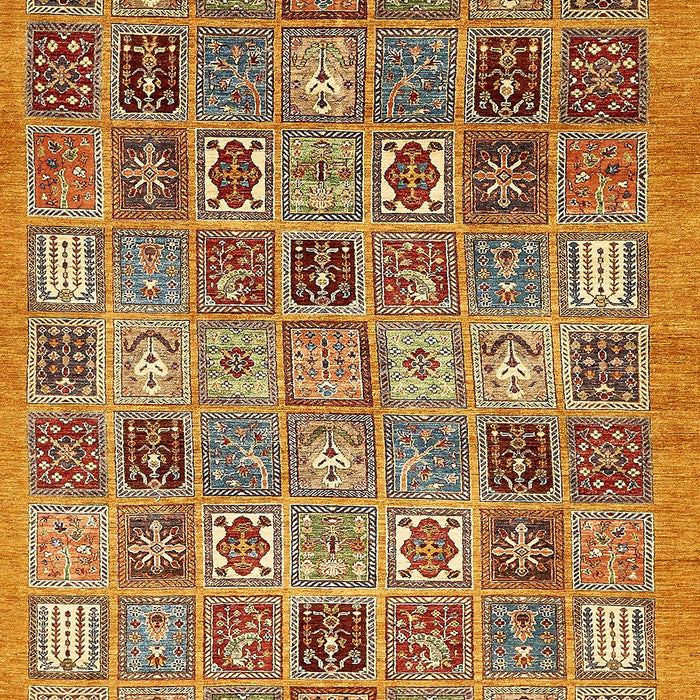 Abstract Yellow Orange Modern Rug, abs534