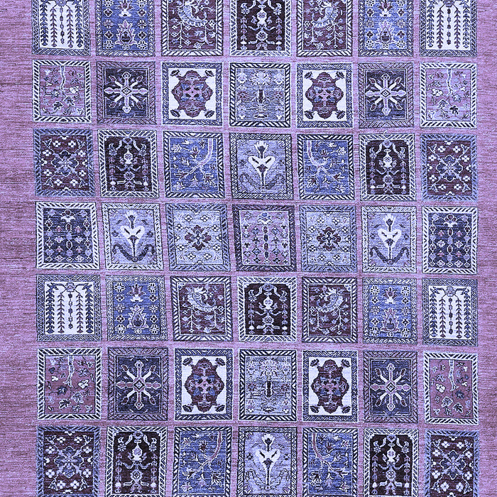 Abstract Blue Modern Rug, abs534blu