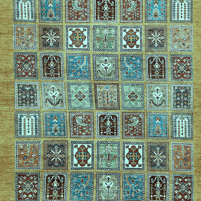 Machine Washable Abstract Light Blue Modern Rug, wshabs534lblu