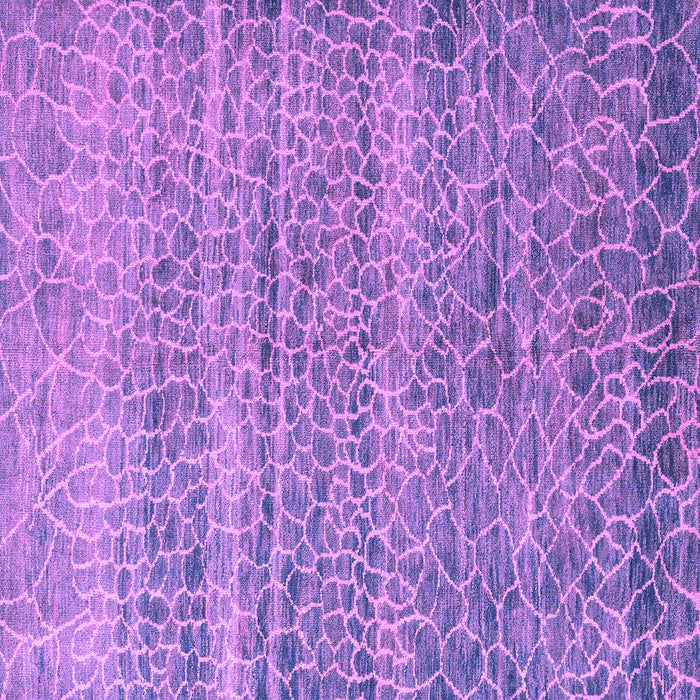 Square Abstract Purple Modern Rug, abs5350pur