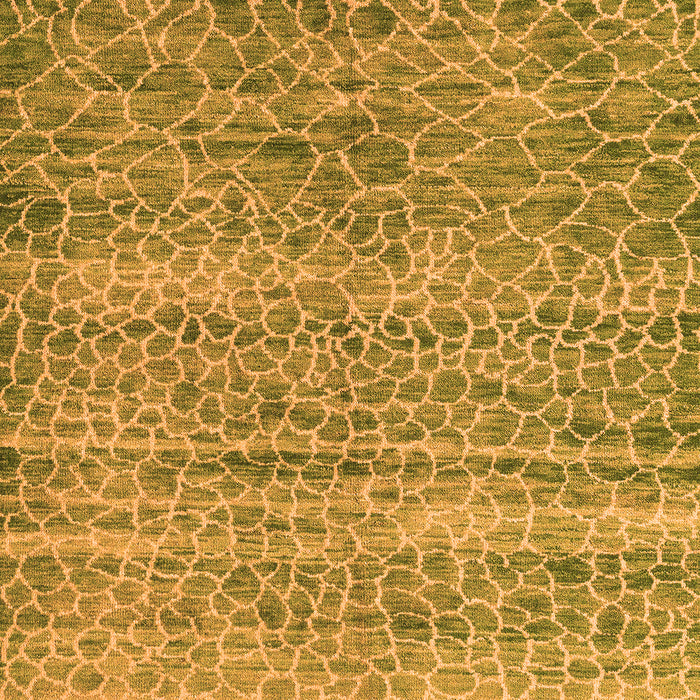 Machine Washable Abstract Orange Modern Area Rugs, wshabs5350org