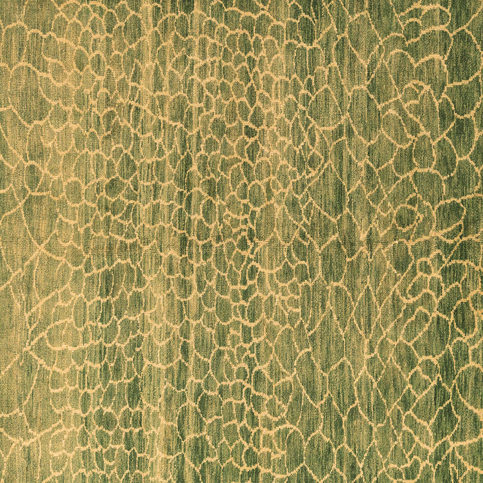 Square Abstract Brown Modern Rug, abs5350brn