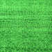 Square Machine Washable Abstract Green Modern Area Rugs, wshabs5350grn