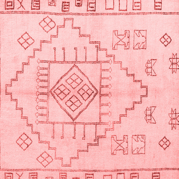 Solid Red Modern Rug, abs5351red