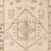 Square Machine Washable Abstract Brown Sugar Brown Rug, wshabs5351