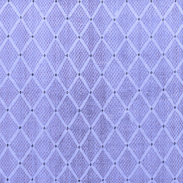 Square Abstract Blue Modern Rug, abs5352blu