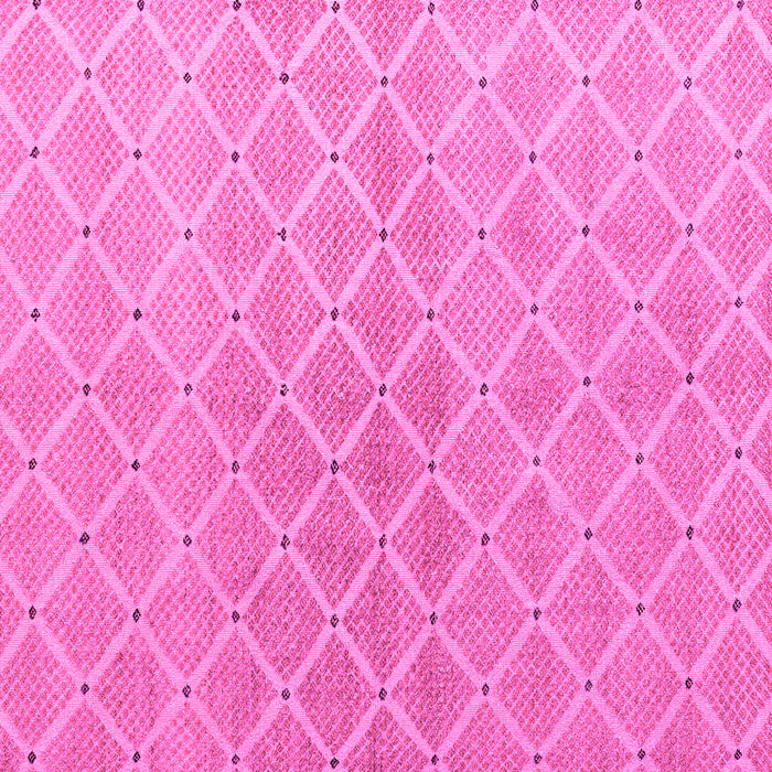 Square Abstract Pink Modern Rug, abs5352pnk