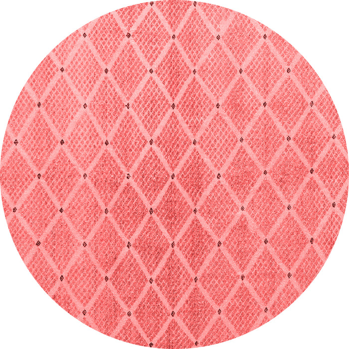 Machine Washable Abstract Red Modern Rug, wshabs5352red