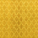 Square Abstract Yellow Modern Rug, abs5352yw