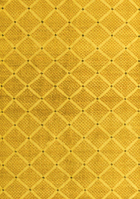 Abstract Yellow Modern Rug, abs5352yw