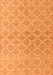 Abstract Orange Modern Rug, abs5352org