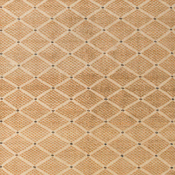 Square Machine Washable Abstract Orange Rug, wshabs5352