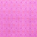 Square Machine Washable Abstract Pink Modern Rug, wshabs5353pnk