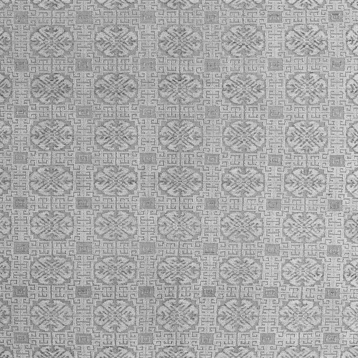 Square Machine Washable Abstract Gray Modern Rug, wshabs5353gry