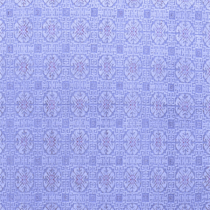 Square Machine Washable Abstract Blue Modern Rug, wshabs5353blu