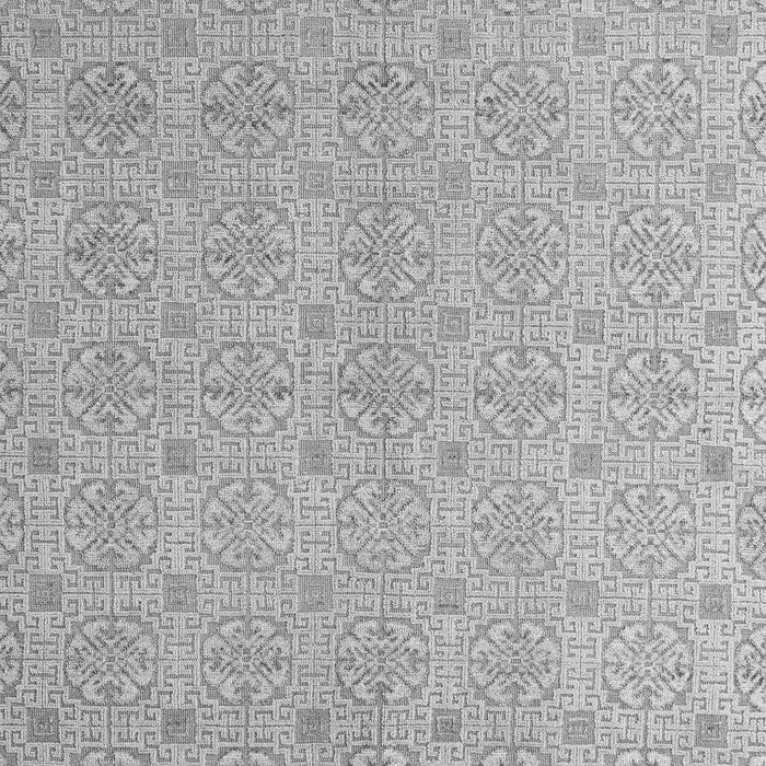 Machine Washable Abstract Gray Modern Rug, wshabs5353gry