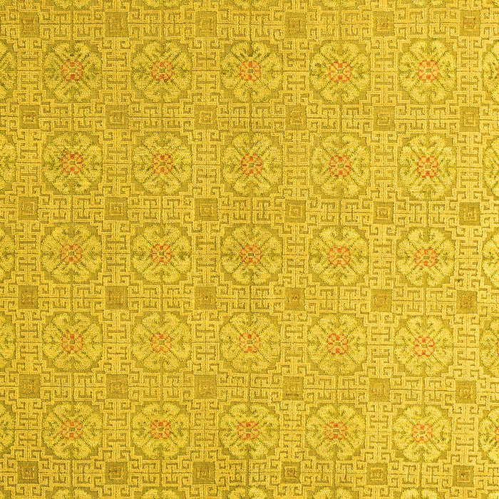 Machine Washable Abstract Yellow Modern Rug, wshabs5353yw